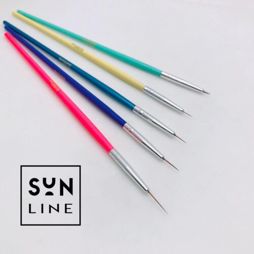Кисти лайнеры для маникюра SUNLINE